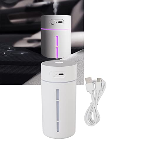 Mini Humidifier USB Charge Projector Light Cool Visible Water Level Desk Humidifier for Bedroom Office Car