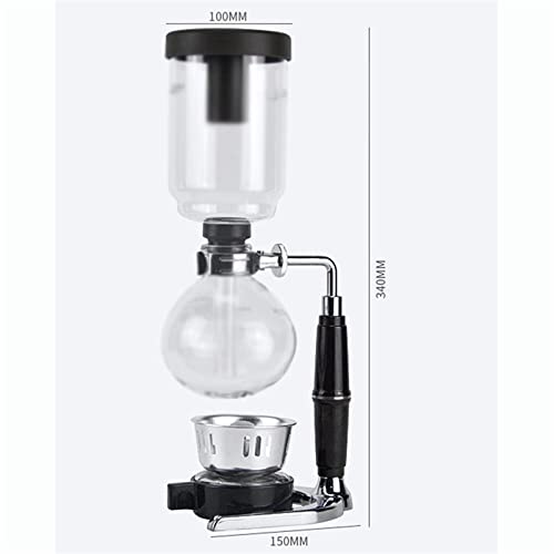 Cafetera de Sifón con Vidrio Resistente Capacidad 3 personas miniatura 2