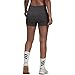 adidas Women's 4 Inch Shorts, Team Dark Grey/White, Small