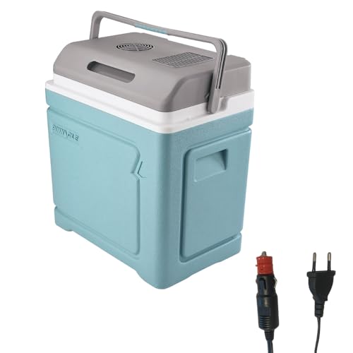 Pinnacle Nevera Portatil Electrica 30L Conexción 12V/220V – Uso en Coche, Hogar o Camping – Enfría Rápido, Ligera y Fácil de Transportar