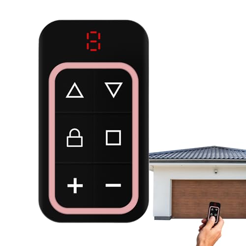 Control Remoto Garaje Universal - Clonador Multifrecuencia Ocho Canales | Transmisor Llaves Puertas Automaticas 300 915 MHz Seguridad Viviendas Apartamentos Acceso Diario Exterior Propiedade