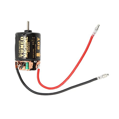 Motor RC 540 80T escobillas recambio coche crawler AXIAL SCX10 90046