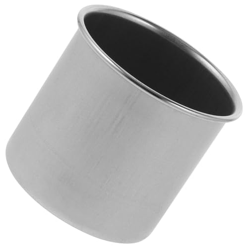 MAGICLULU Taza Medidora Cuchara Medidora Decoración Jarras Medidoras Portavelas Peso Ayuda Transparente Jarra De Medición Taza Medidora De Arroz Tazón De Frutas Tapa Silver Acero Inoxidable