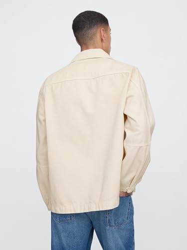 GAP Men's Denim Utility Shacket2