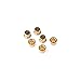 Fender 0018876049 AMER TD TELE STRING FERRULES 6PK GOLD