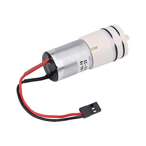 RC Water Cooling Pump, Metal 3-6V 370 Water Cooling Pump JR Plug Accessory Part for Remote Control Aircraft Carrier/Warship/Battleship or ESC Needs Water Cooling
