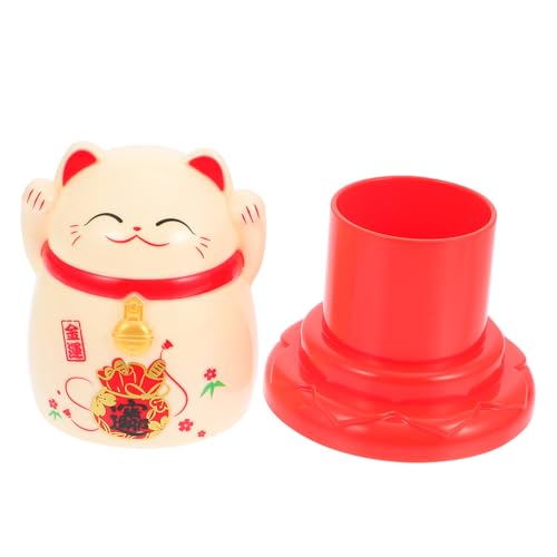 BRIGHTFUFU 1 PC Toothpick Holder Lovely Toothpick Dispenser Decorative Toothpick Case Cotton Swab Dispenser Cute Toothpick Dispenser Toothbrushes Toothpick Cans Car Environmental Abs Colorful