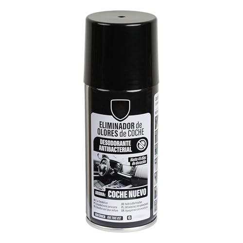 Eliminador de Olores para Coche 150ml – Desodorante Antibacterial de Descarga Única, Elimina Humedad y Olores – Ambientador Rápido para Climatizador y Habitáculo - Coche nuevo, 1 Unidad