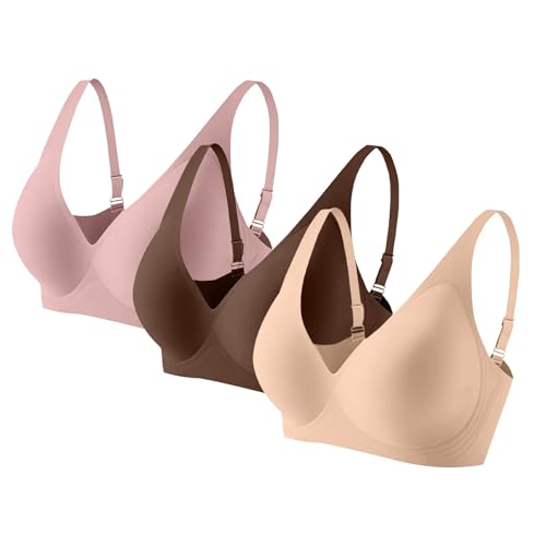 Camisola de encaje sujetador gather suave cómodo lencería mujer L
