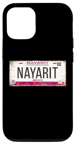 Nayarit Mexico License Plate Mexican Travel Vacation Beach �X�}�z�P�[�X iPhone 12/12 Pro �p