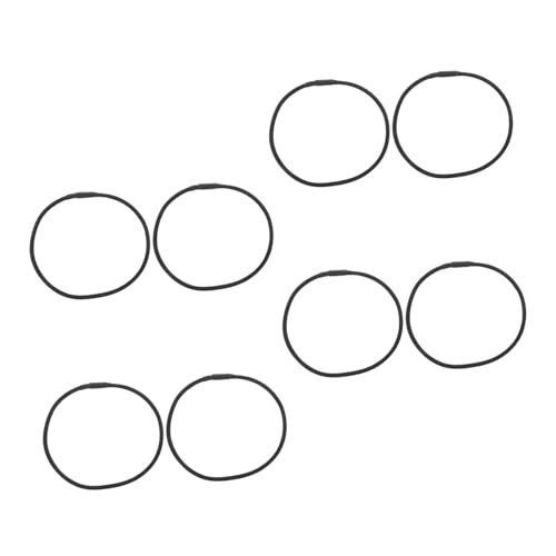 Toyvian 8pezzi Supporto Antiurto Per Microfono Anelli in Gomma Antirollio Elastici Per Supporto Antiurto Anello in Gomma Antivibrazione Elastici Anti-vibrazione Elastico Per Microfono