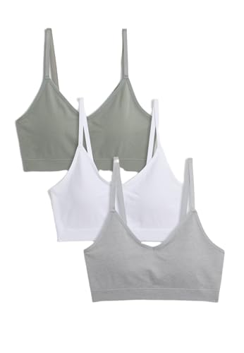 Marks & Spencer 3Er-Pack Nahtlose Leichte BHS Ohne Bügel Damen Grün Mix XL