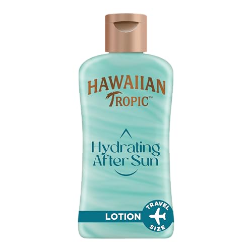 Hawaiian Tropic | Hydrating After Sun – für den Erhalt der Bräune, 60ml, Reisegröße, 24-Feuchigkeitspflege, mit Aloe Vera, vegan