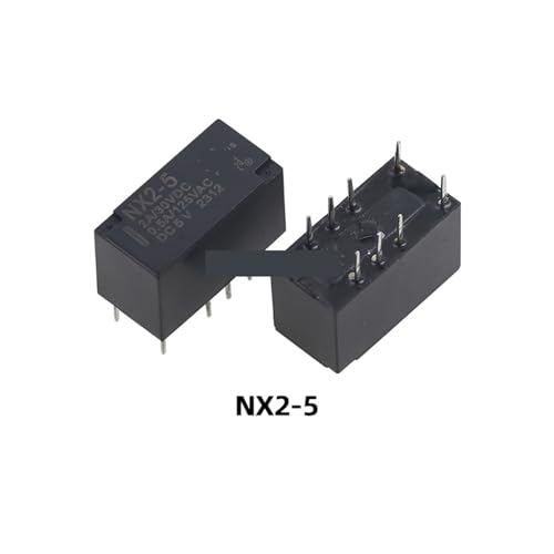 Relés NX2-5 de 8 pines 2A y 5V microcomponente para conmutación de placas de circuito 2