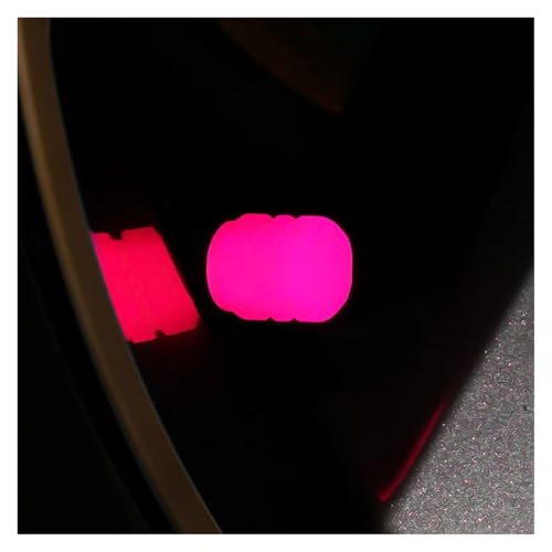 Cubierta de válvula luminosa azul para bicicleta miniatura 4