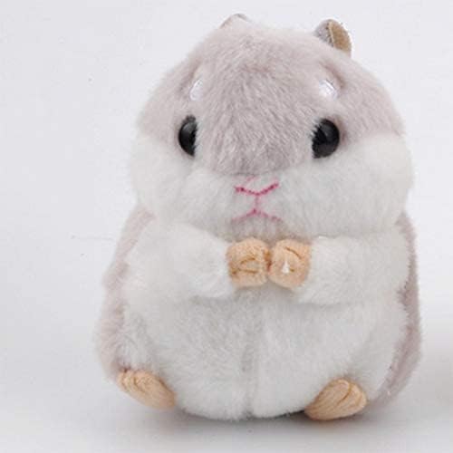 Clockjuan Hamster-Schlüsselanhänger, Plüsch-Anhänger, Handtaschen-Anhänger, Taschenzubehör, Damen-Schlüsselanhänger für Rucksäcke, Accessoires, Geschenke