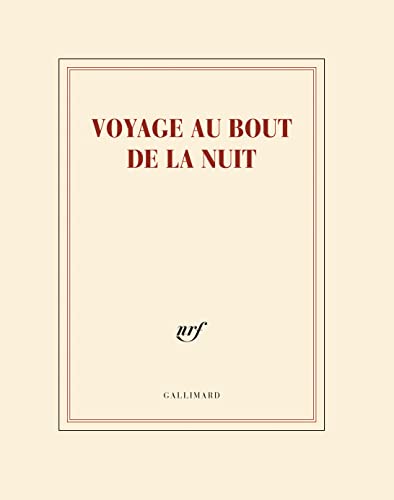 Cahier «Voyage au bout de la nuit» (papeterie)