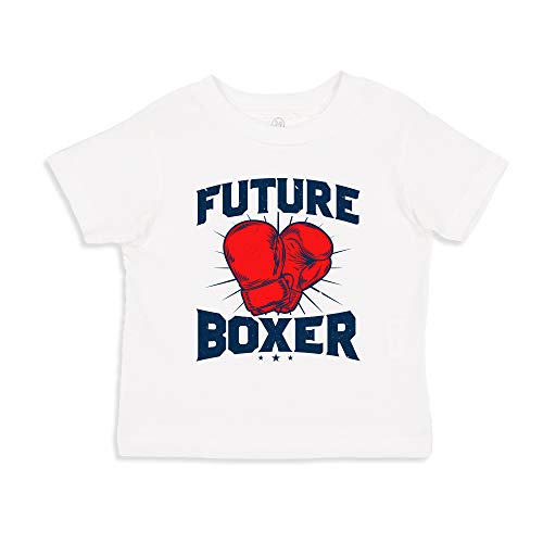 Future Boxer Toddler T-Shirt 3T White