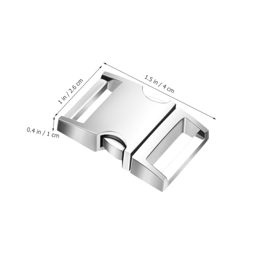 Boucles métalliques 20 mm pour remplacer une boucle plastique cassée