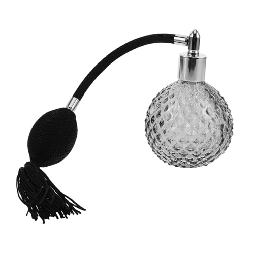 NIYANGLE Vintage Parfümzerstäuber Glas Sprühflasche Nachfüllbar mit Bulb Pump und Tassel Aromaschutz Reise Büro-geeignet Retro Duftzerstäuber für Zuhause und Unterwegs