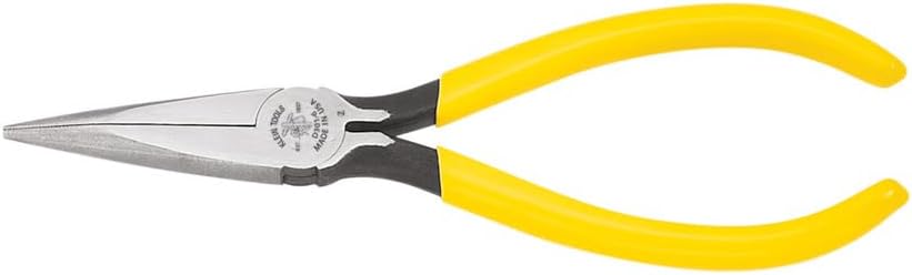Klein Tools D301-6 Pliers, Standard Needle Nose Pliers, 6-Inch