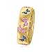 Ross-Simons 1.00 ct. t.w. Pink and Blue Sapphire Butterfly Ring in 18kt Gold Over Sterling. Size 8