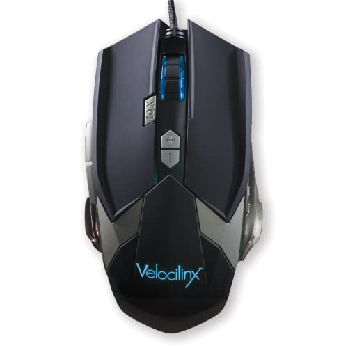 Souris de jeu Tyr 10 K DPI à 8 boutons : l'équipement idéal pour vos sessions de streaming