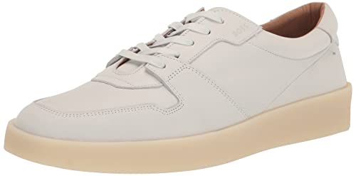 Image of BOSS Mens Nuckbuck Leather Low Profile Sneakers