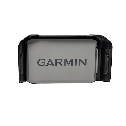 Image of BerleyPro Garmin Fish Finder Visor - Sun Cover & Glare Reduction - Fits Echomap UHD /UHD2 /Ultra, GPSMAP, Striker, Echomap Chirp & More - CNC Machined ASA Plastic
