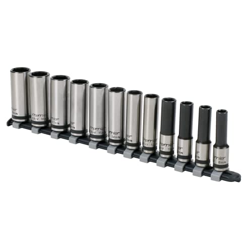 Douilles 3/8" profondes Sealey AK2744B pour démonter les écrous difficiles - 3