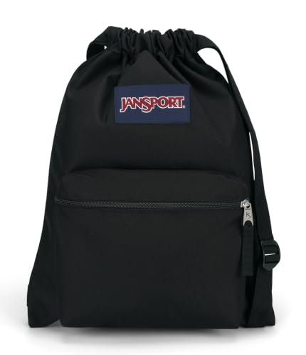 Image of JanSport Draw Sack - Adjustable Drawstring Gym /Travel Bag | Ultra-lightweight and famously durable, the JanSport Draw Sack is your ultimate grab-and-go bag for daily essentials.