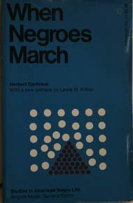 Paperback When Negroes March Book