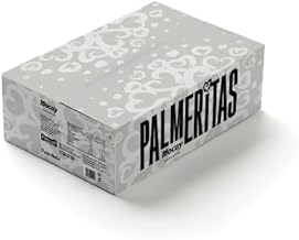Mocay - Box of 120 Palmeritas Puff Dough. 120 units x 11 g