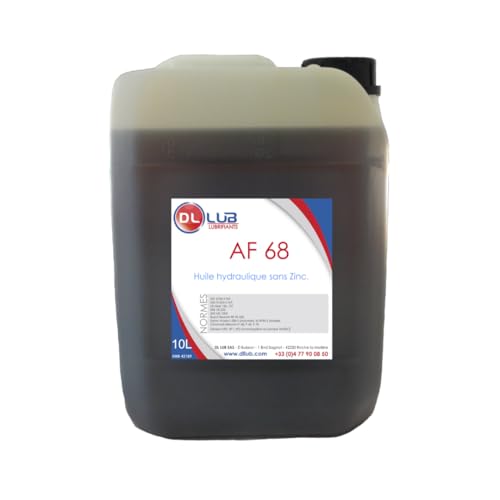 DLLUB - HUILE HYDRAULIQUE AF 68 ISO VG 68 SANS ZINC (10L)