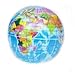 Produktbild 12 Flummis / Springbälle 7,5 cm - Weltkugel / Globus
