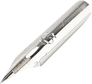 ZEBRA Comic G Model Chrome Pen Nib, 10 Nibs (1 Pack) (PG-6B-C-K)