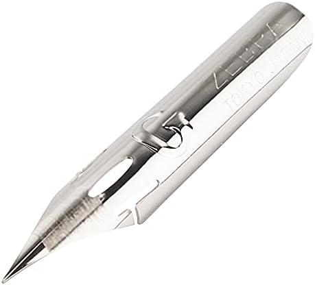 Zebra Comic G Model Chrome Pen Nib, Pack of 10 (PG-6C-C-K)