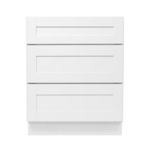 Image of Design House Brookings Kitchen Base Cabinet, 27 inch, White