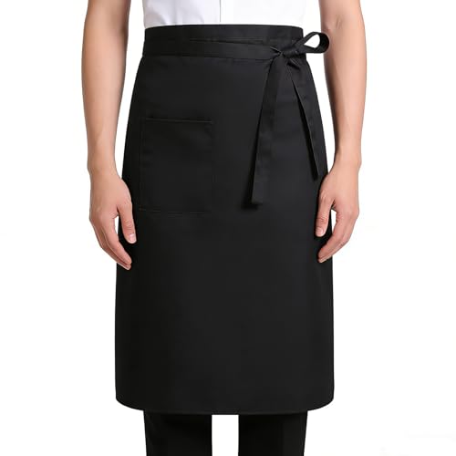 Xthrotsenk Half Apron with Pocket Server Chef Apron with Pockets
