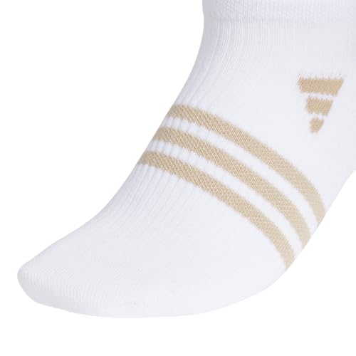 adidas Women's Superlite 3.0 No Show Athletic Socks (6-Pair) Low-Profile Fit with Targeted Padding and Arch Compression4