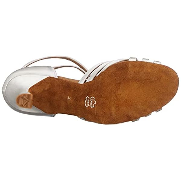 Diamant TANZSCHUHMANUFAKTUR 008-077-092, Scarpe da Ballo Donna, Bianco, 36 EU