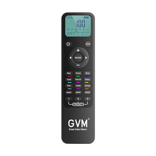 Projecteur GVM 800D éclairage continu pour studio de streaming de salon
