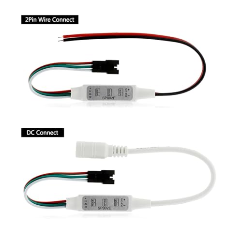 Contrôleur de pixel LED SP002E mini à 3 touches DC5V-24V pour bande WS2811 - 6