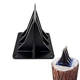 WujinJoy Firewood Kindling Splitter, Wood Splitter - Efficient Manual Mid-Size Log Splitting Wedge Tool, Ideal for Home, Garden, Camping, Fireplace, and Outdoor Use