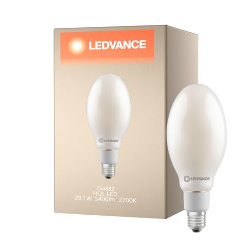 HQL LED P E27 LED 29.1W LEDVANCE ampoule blanc très chaud 5400lm pour éclairage public