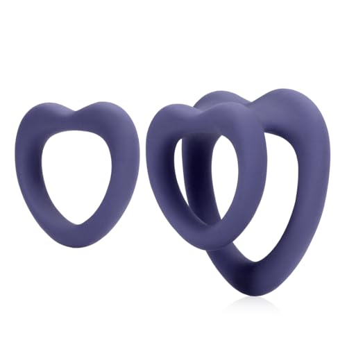Loveline - Set Cockring Coeur - Violet Storm
