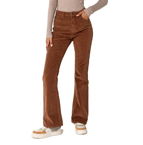 Nina Carter J221 Pantaloni donna a vita alta bootcut stretch