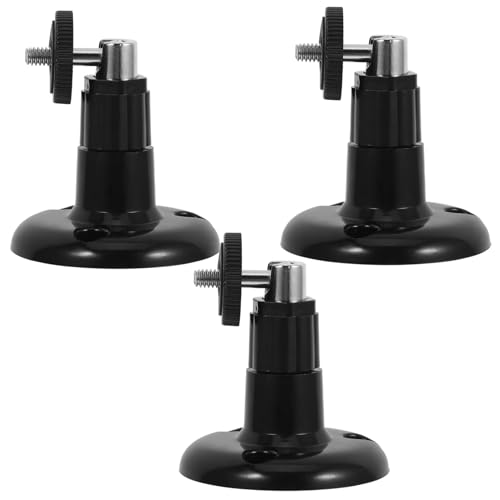 OSALADI 3Pcs Wall Mount Camera Holder for Cameras Durable Security Camera Shelf Bracket