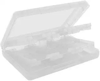 BONUMD（ララちゃん） 3DS/DSI用 カードケースNEW 3DS / NEW 3DSXL/3DS / DSi/DSi XL/DSi LL/DSなど対応 ビデオゲームカードケース メモリカード収納ケース 28-in-1 大容量マルチゲームカードケース(ホワイト)
