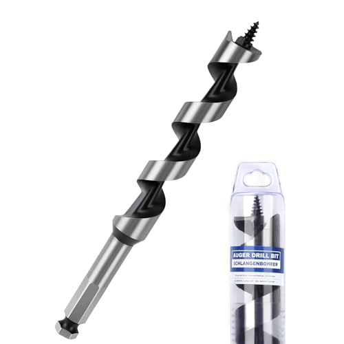 3/4" X 6.1" Auger Bit for Wood, 19x155mm Hex Long Auger Drill Bit